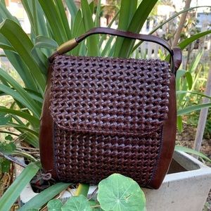 COPY - Vintage Liz Claiborne Woven Crossbody Bag